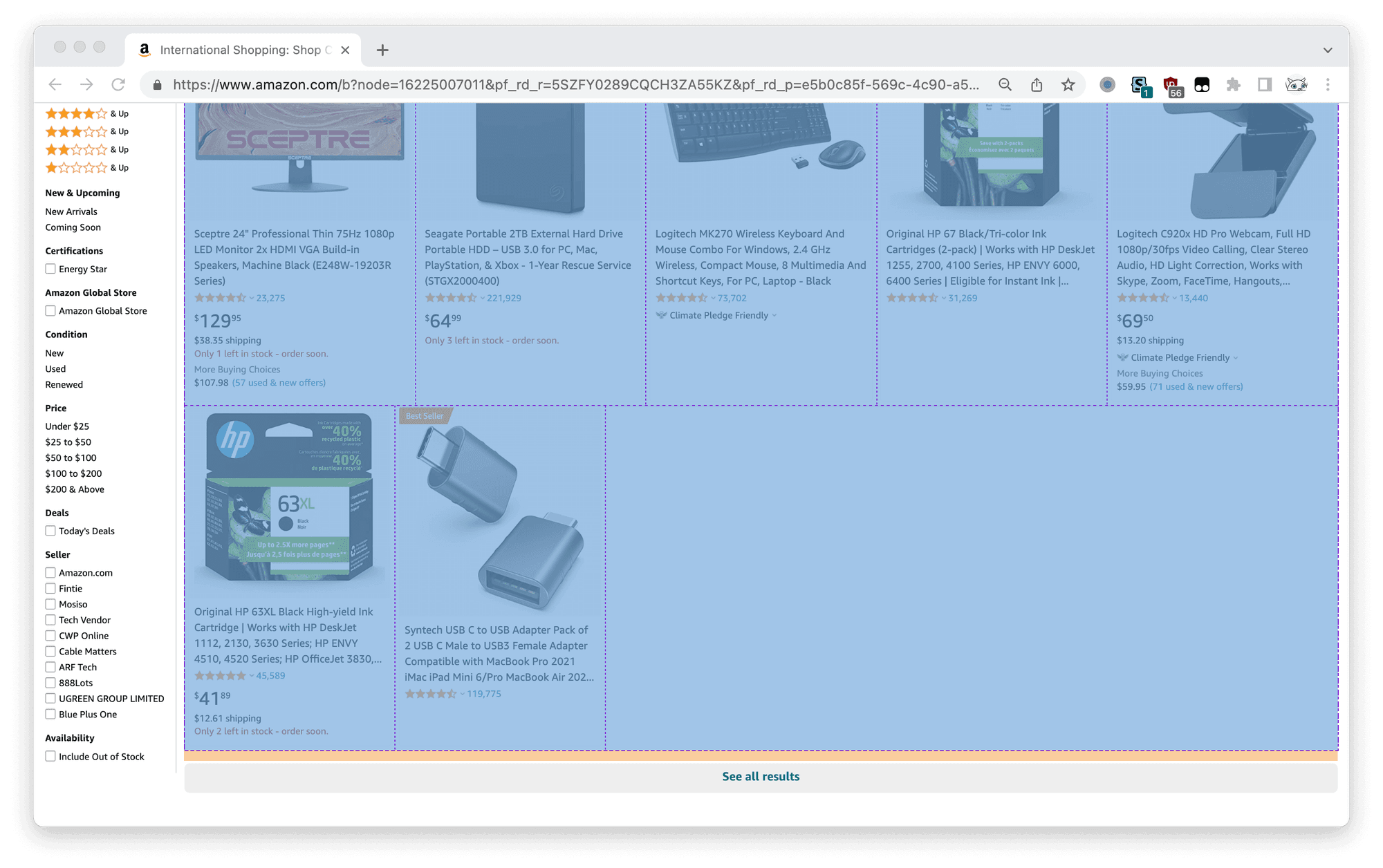 amazon goods in flex layout amazon goods in flex layout