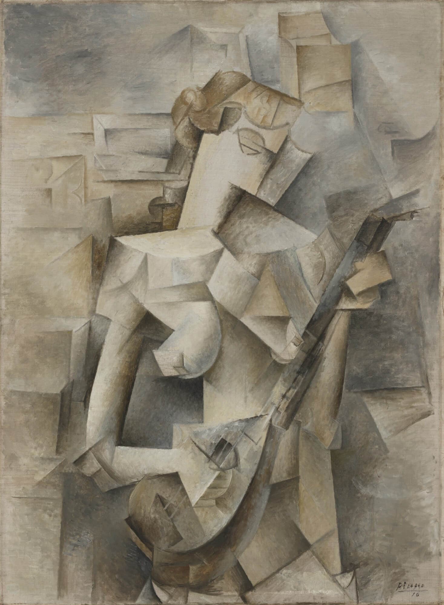 Girl with a Mandolin (Fanny Tellier)