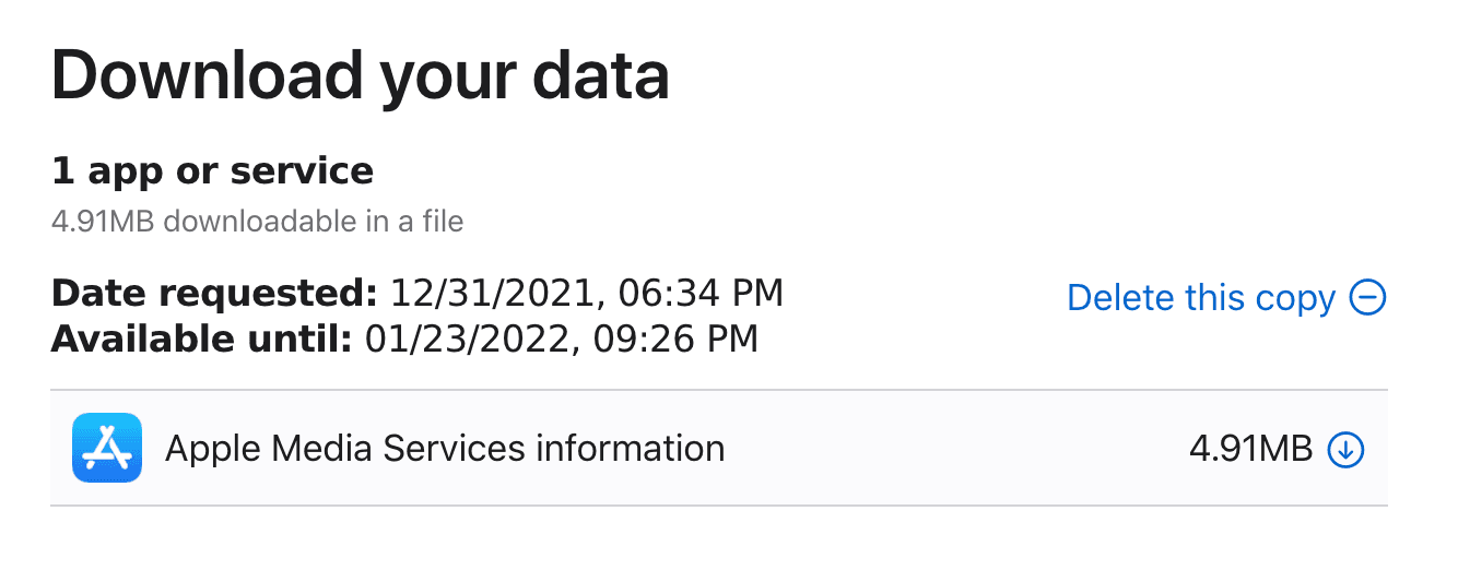Download the data Download the data
