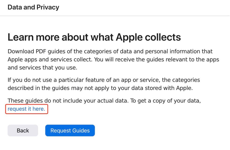 Click the highlighted link. You may also read more about request guides. Click the highlighted link. You may also read more about request guides.